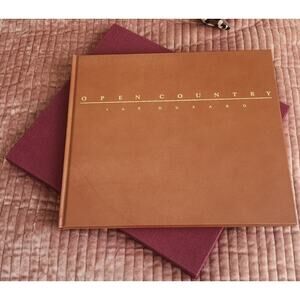 Open Country Jay Dusard Hardcover New in Original Slipcase Book - Collectors